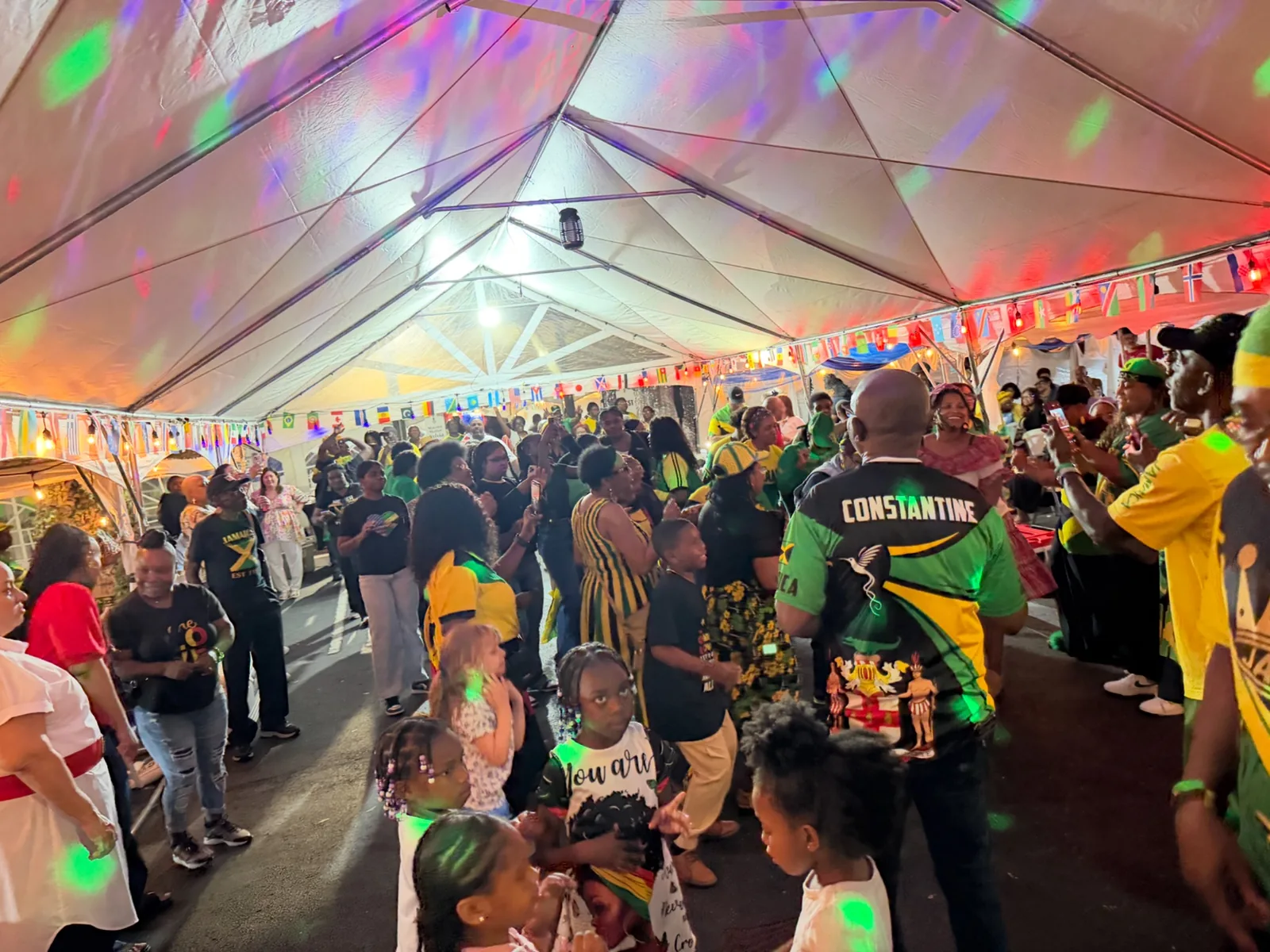 All Nations members gathered in community